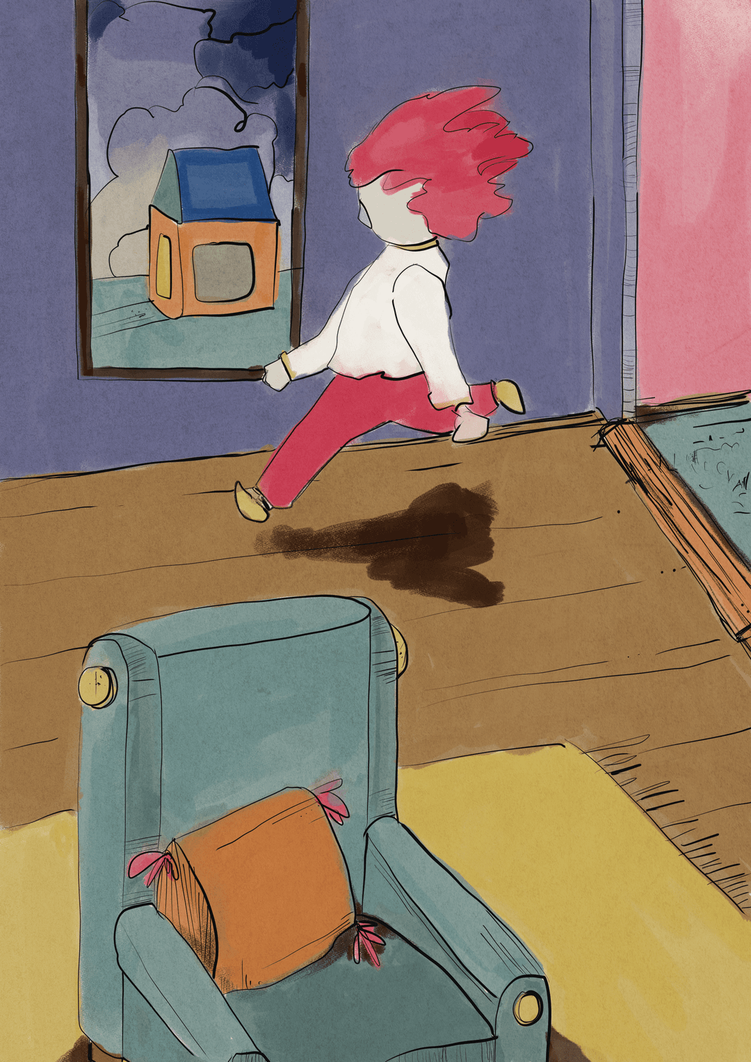 The living room